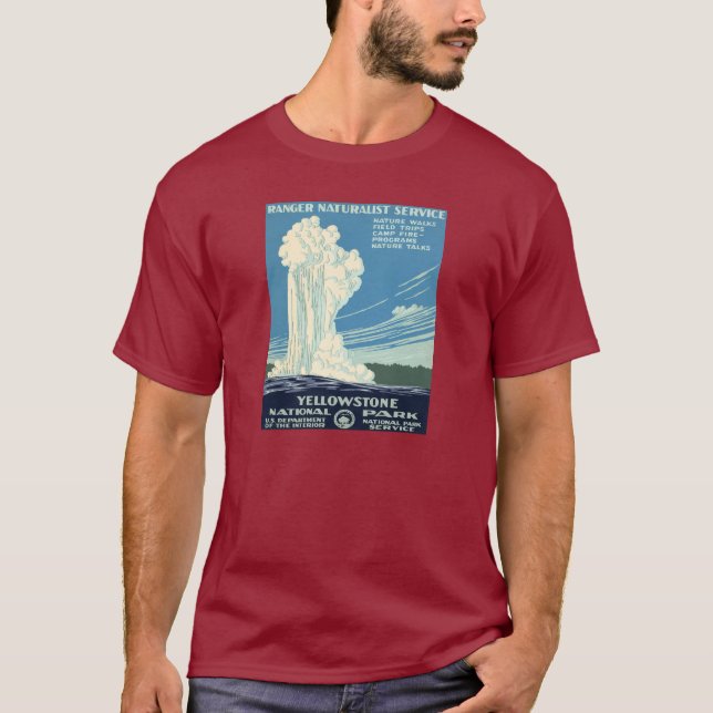Yellowstone National Park T-Shirt (Front)