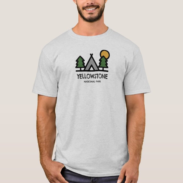 Yellowstone National Park T-Shirt (Front)