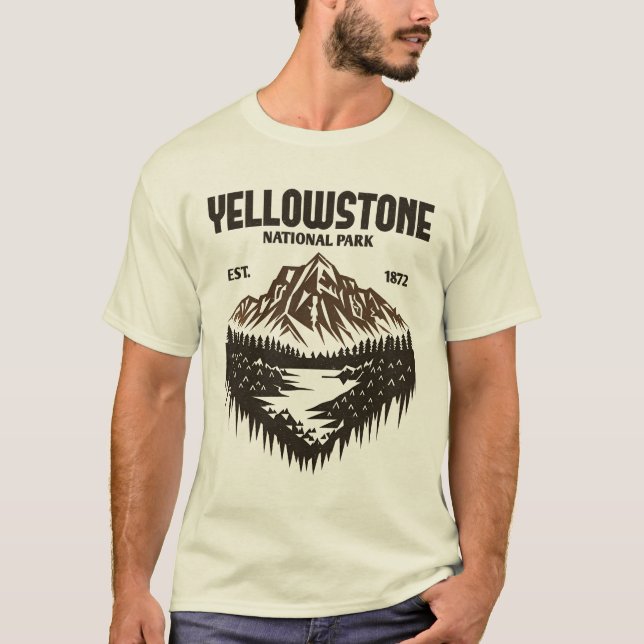 Yellowstone National Park T-Shirt (Front)