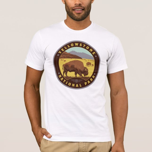 Yellowstone National Park T-Shirt (Front)