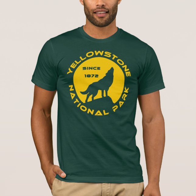 Yellowstone National Park T-Shirt (Front)