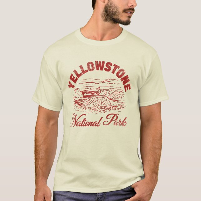 Yellowstone National Park T-Shirt (Front)