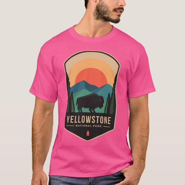 Yellowstone National Park T-Shirt (Front)