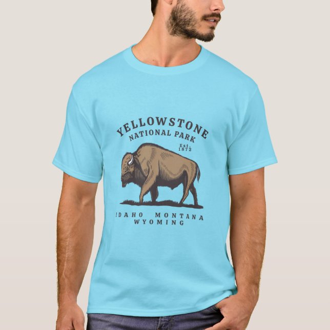 Yellowstone National Park T-Shirt (Front)