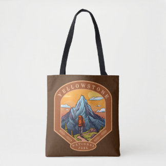 Yellowstone National Park Tote Bag