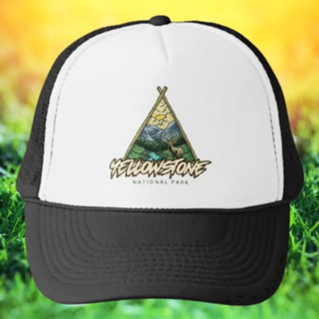 Yellowstone National Park Trucker Hat (Creator Uploaded)