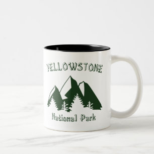 Yellowstone National Park Two-Tone Coffee Mug