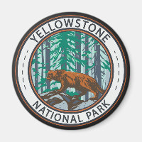 Yellowstone National Park Wolverine Circle