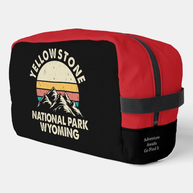 Yellowstone National Park Wonders Dopp Kit (Left Corner)