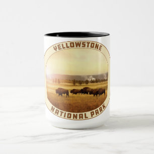 Yellowstone National Park Wyoming Montana Idaho Mug