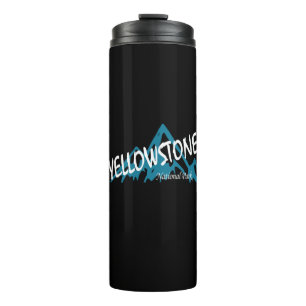 Yellowstone National Park Wyoming Montana Mountain Thermal Tumbler
