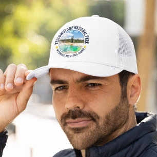 Yellowstone National Park Wyoming U..S.A. Trucker Hat