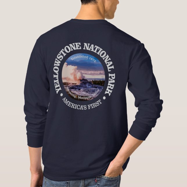 Yellowstone NP 2 T-Shirt (Back)