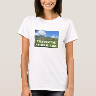 Yellowstone NP Green Valley Photo National Park T-Shirt