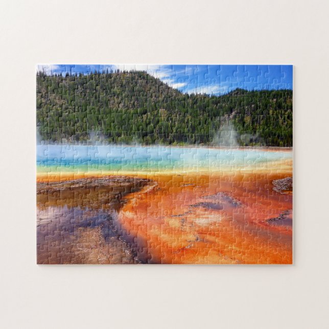 Yellowstone Paint Pots Jigsaw Puzzle (Horizontal)