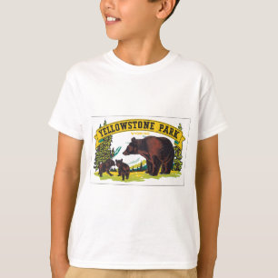 Yellowstone Park Wyoming, Vintage T-Shirt