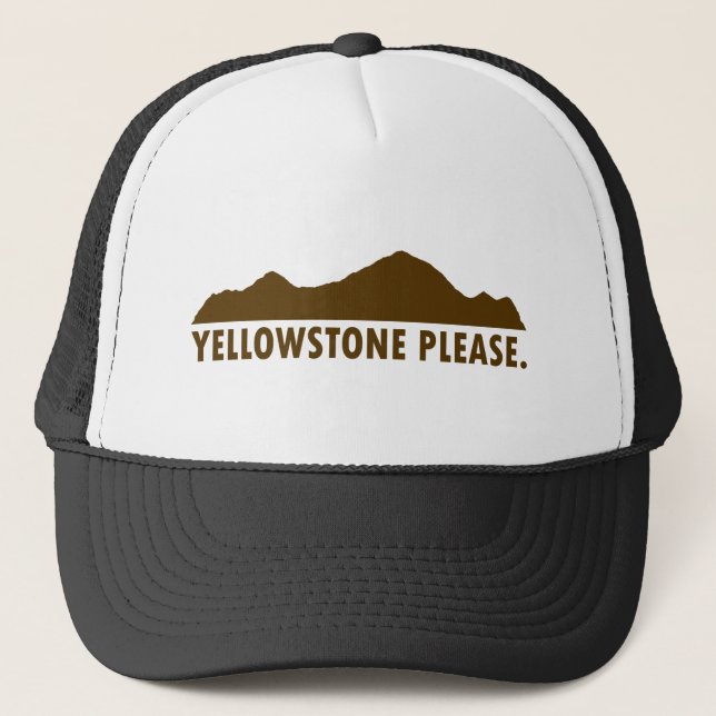 Yellowstone Please Trucker Hat (Front)