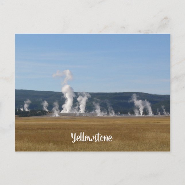 Yellowstone postcard (Front)