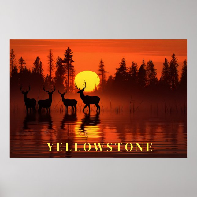 Yellowstone Poster Art  (Front)
