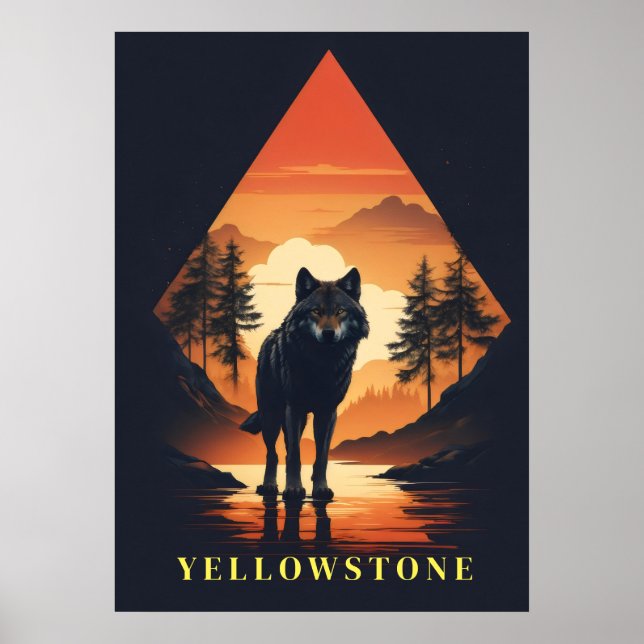 Yellowstone Poster Art  (Front)