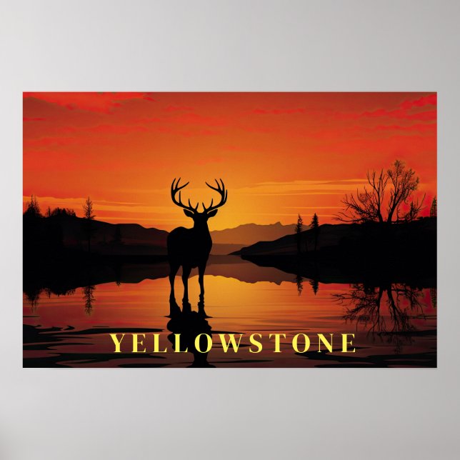 Yellowstone Poster Art  (Front)