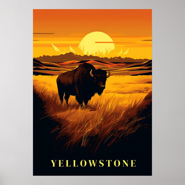 Yellowstone Poster Art  (Front)
