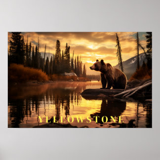 Yellowstone Poster Art
