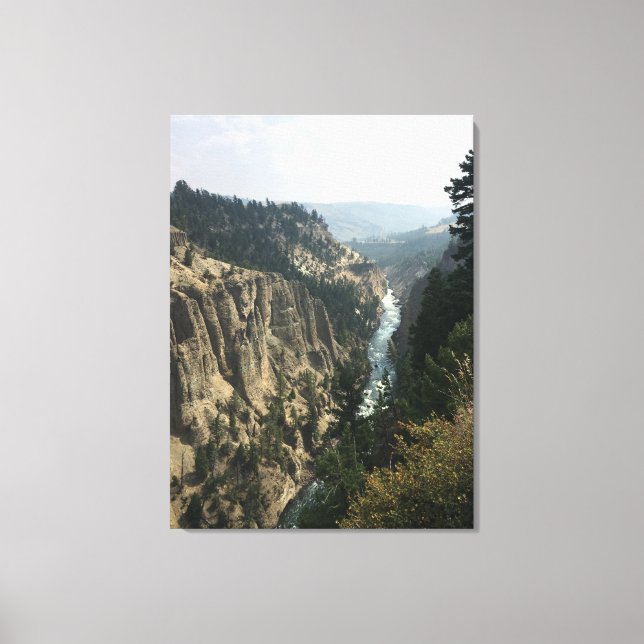 Yellowstone River Canvas Print (Front)