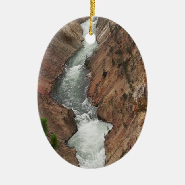 Yellowstone River Ornament (Front)