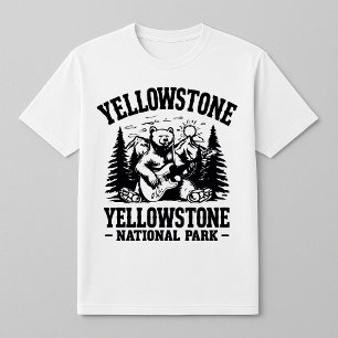 Yellowstone Rock and Roll Bear T-Shirt