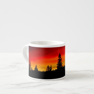 Yellowstone Sunset Espresso Cup