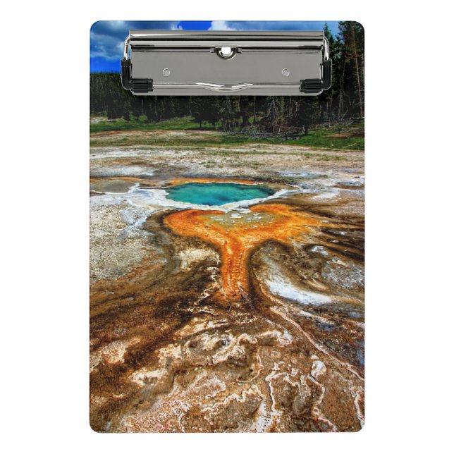 Yellowstone Thermal Pool Mini Clipboard (Front)