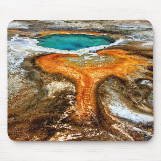 Yellowstone Thermal Pool Mouse Pad (Front)