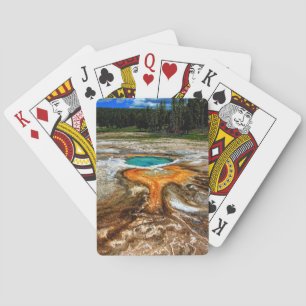 Yellowstone Thermal Pool Playing Cards