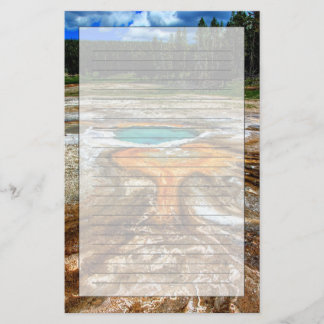 Yellowstone Thermal Pool Stationery
