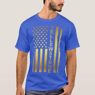 Yellowstone Vintage American Flag T-Shirt