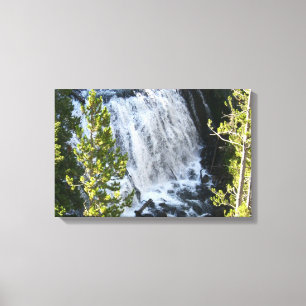 Yellowstone Waterfall Canvas Print