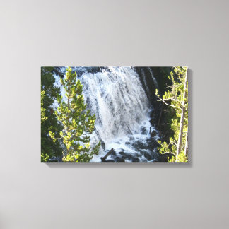 Yellowstone Waterfall Canvas Print