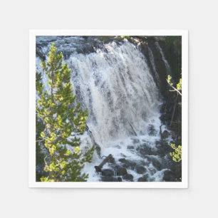Yellowstone Waterfall Napkin
