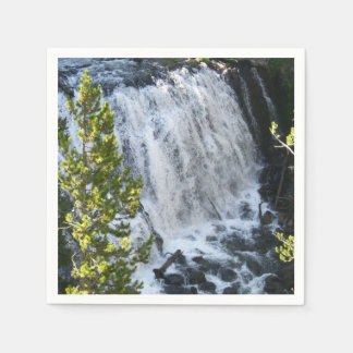 Yellowstone Waterfall Napkin