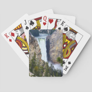 YELLOWSTONE WATERFALL PLAYING CARDS