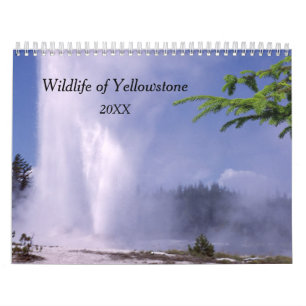 Yellowstone Wildlife Calendar