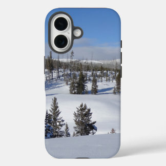 Yellowstone Winter Landscape Photography iPhone 16 Case