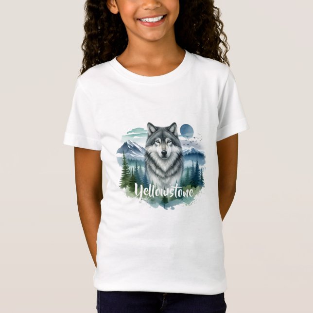 Yellowstone Wolf T-Shirt (Front)
