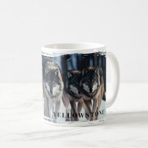Yellowstone Wolves Mug