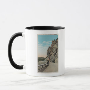 Yellowstone, WYVacationers, Old Car, Near Mug