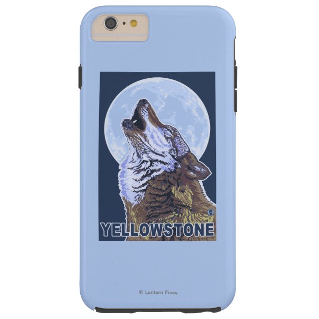 YellowstoneHowling Wolf Case-Mate iPhone Case (Back)
