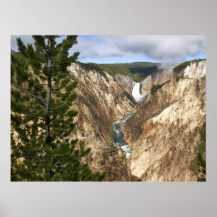 Yellowstone's Artist Point Poster
