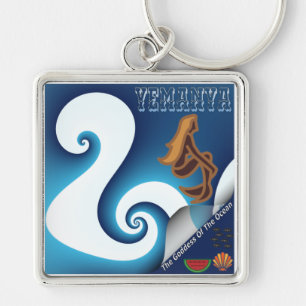 Yemanya Goddess Of The Ocean Key Ring