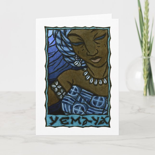 Yemaya Greeting Card (Front)